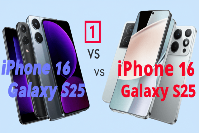 iphone 16 vs galaxy s25 vs oneplus 13